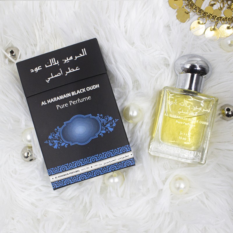 AL HARAMAIN BLACK OUDH,  ATTAR 15ML